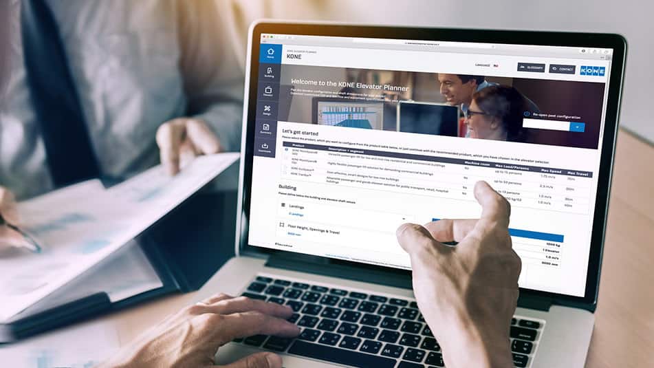 KONE’s free, on-line planning tools help avoid guesswork and tedious research during key elevator and escalator planning phases.